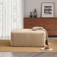 Beige Plush Corduroy