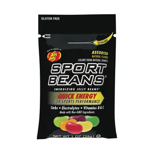 Sport Beans - Energizing Jelly Beans - Assorted Flavors, Pack of 24