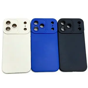 Frosted Texture TPU Case,Camera Protector with Custom Painting Support Phone Cases for iPhone 11-17 Pro Max/ Plus/ Samsung S22-S25 Ultra Protective Case - Shockproof Cover, Couple Gift, BFF Gifts Cellphone Smartphone