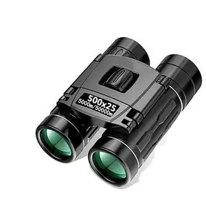 500x25 Portable HD Zoom Powerful Binoculars Day Low Night Optics Hunting Outdoor