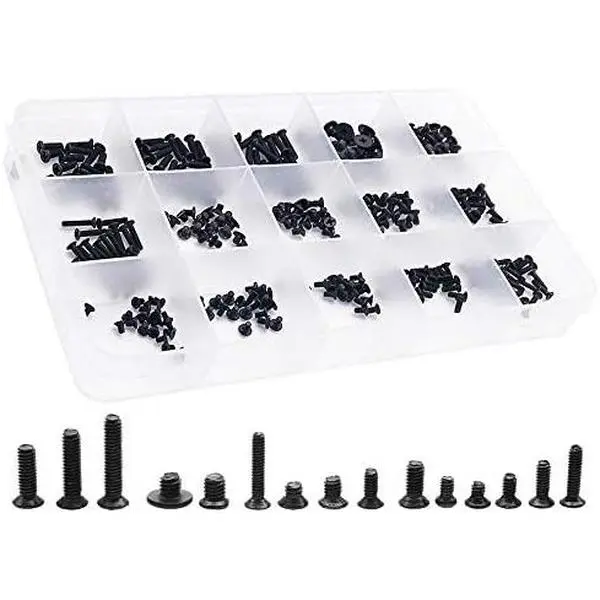 300 count Black Laptop Notebook Computer Replacement Screws Kit for  Toshiba Gateway   IBM     SSD Hard Disk SATA