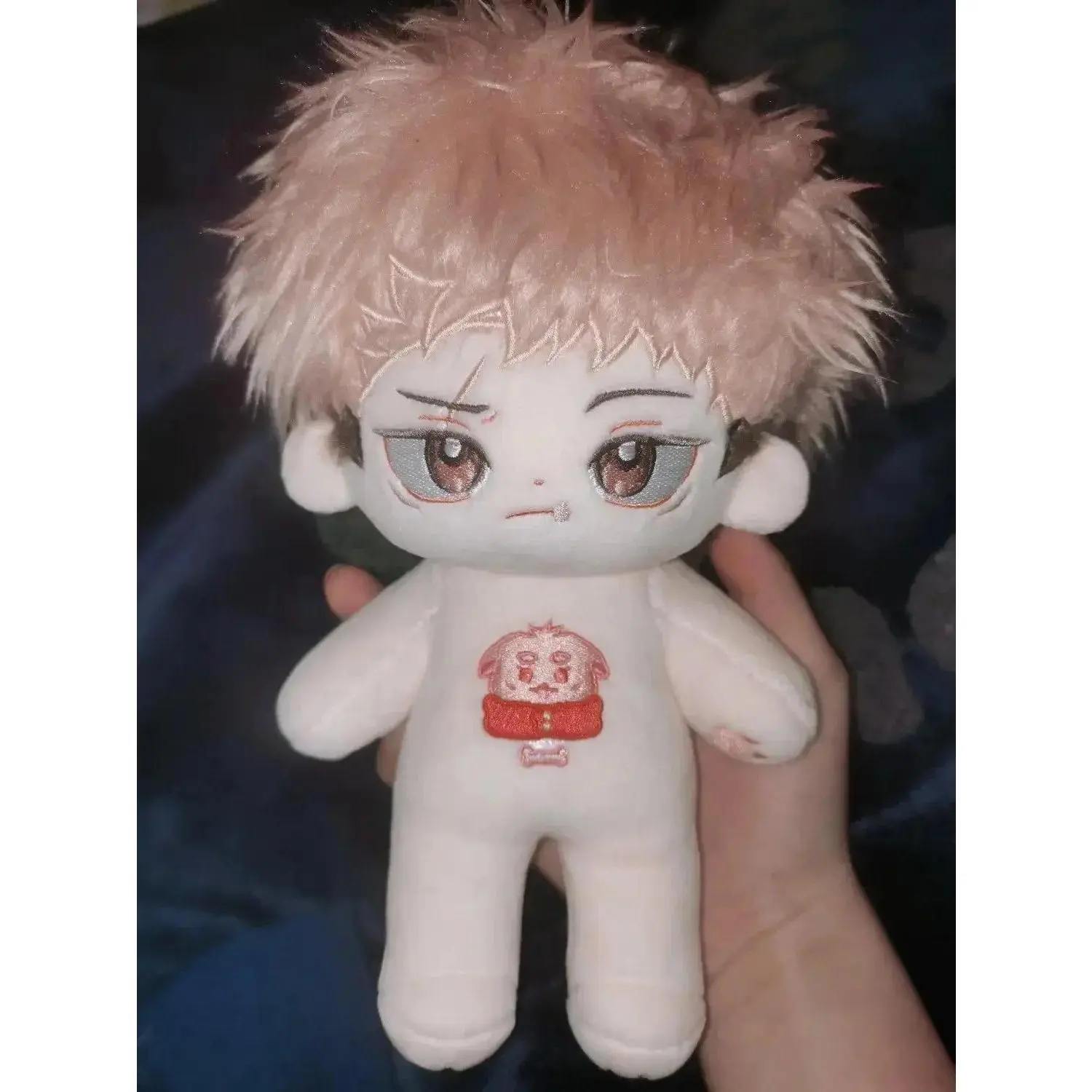 20cm Jujutsu Kaisen Itadori Yuji Anime Game Attribute handsome Kawaii Monster Cotton Stuffed Body Cosplay Xmas Gift