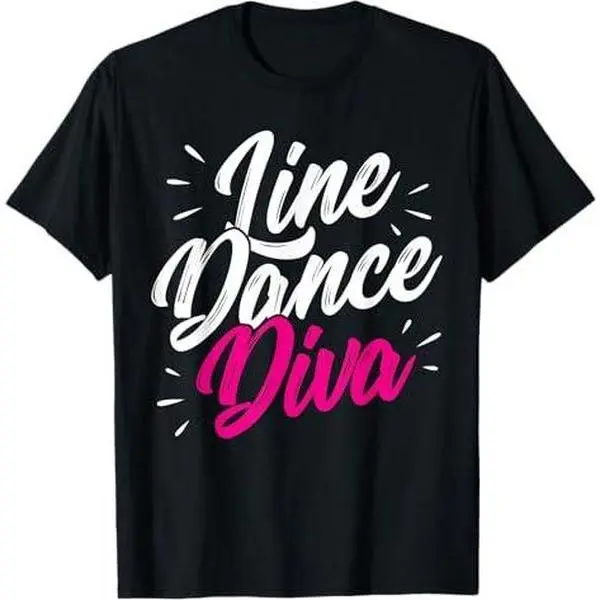Line Dance Diva Line Dancer Line Dancing T-Shirt