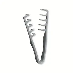 Voluminous Texture Styling Comb, Natural Curl Hair Tool, Root Volumizing, Covers Hair Parting, Beauty Brush for Salon Use