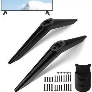 TV Legs for TCL Roku TV Stand Legs Replacement for TCL 28" 32" 40" 43" 49" 50" 55" 58" 65" 32S359 32S355 40S355 43S455 50S525 55S435 65S455 Roku TV Stand Base for TCL TV with Screws(Upgraded Version)