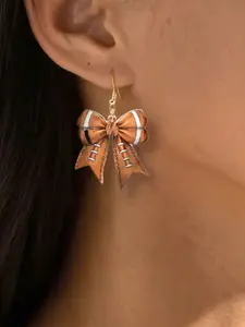 Creative Design Acrylic Sporty Bow Earrings Set, 6 Pairs, Suitable for Football Basketball Rugby Baseball, All Seasons