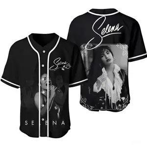 Retro Pegatina Selena Quintanilla Como La Flor Tanto Amor Music Song Baseball Jersey, Rip Selena Quintanilla