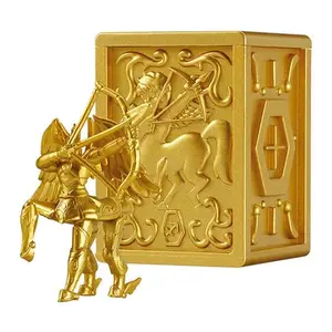 In Stock  Genuine Gashapon Saint Seiya Anime Figure Gold Cloth 3 Action Figure Toys Sagittarius Pisces Capricorn Toy Gifts