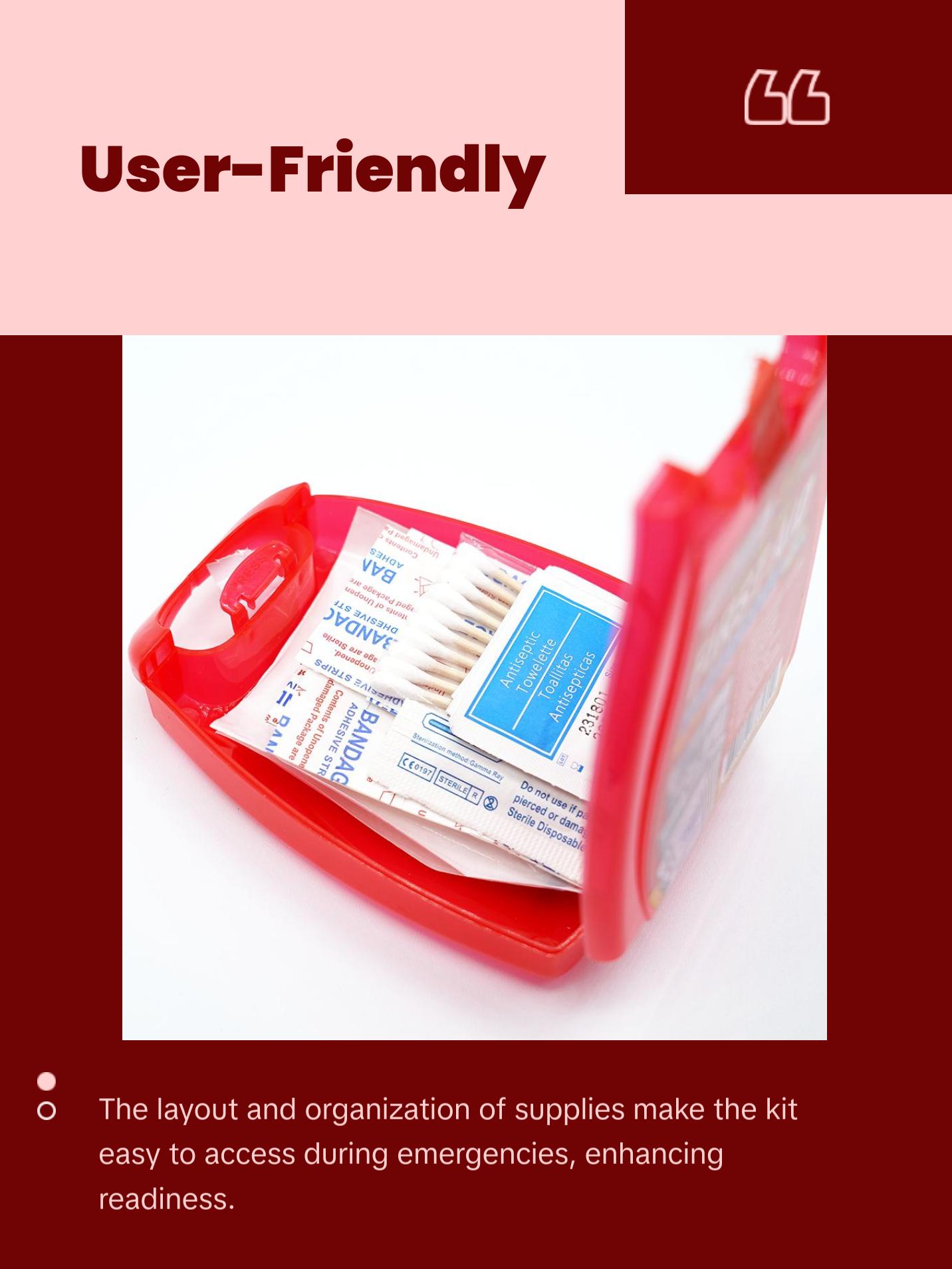 Mini First Aid Kit | Travel Size | Perfect for On The Go