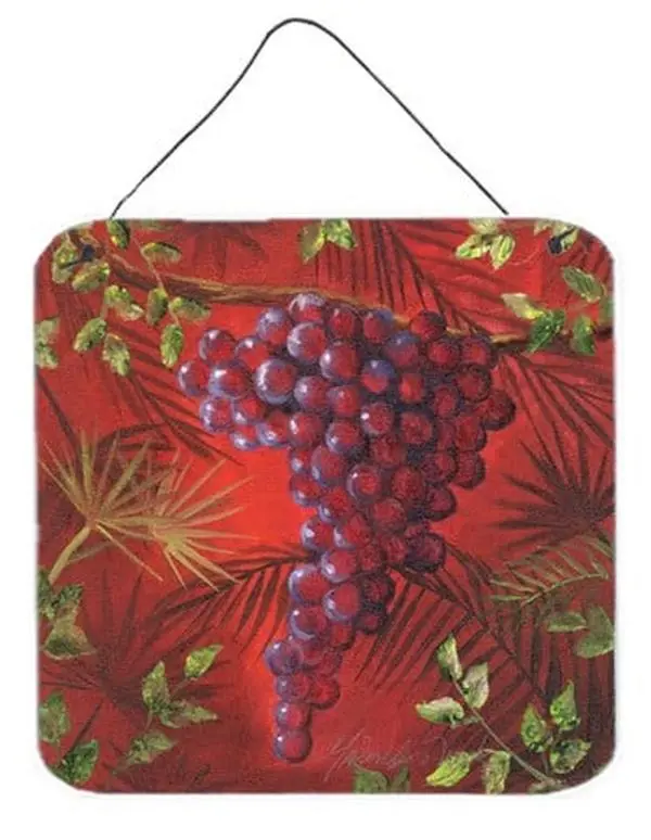 Malenda Sicilian Grapes Aluminium Wall or Door Hanging Prints, Home Decor, Room Decor