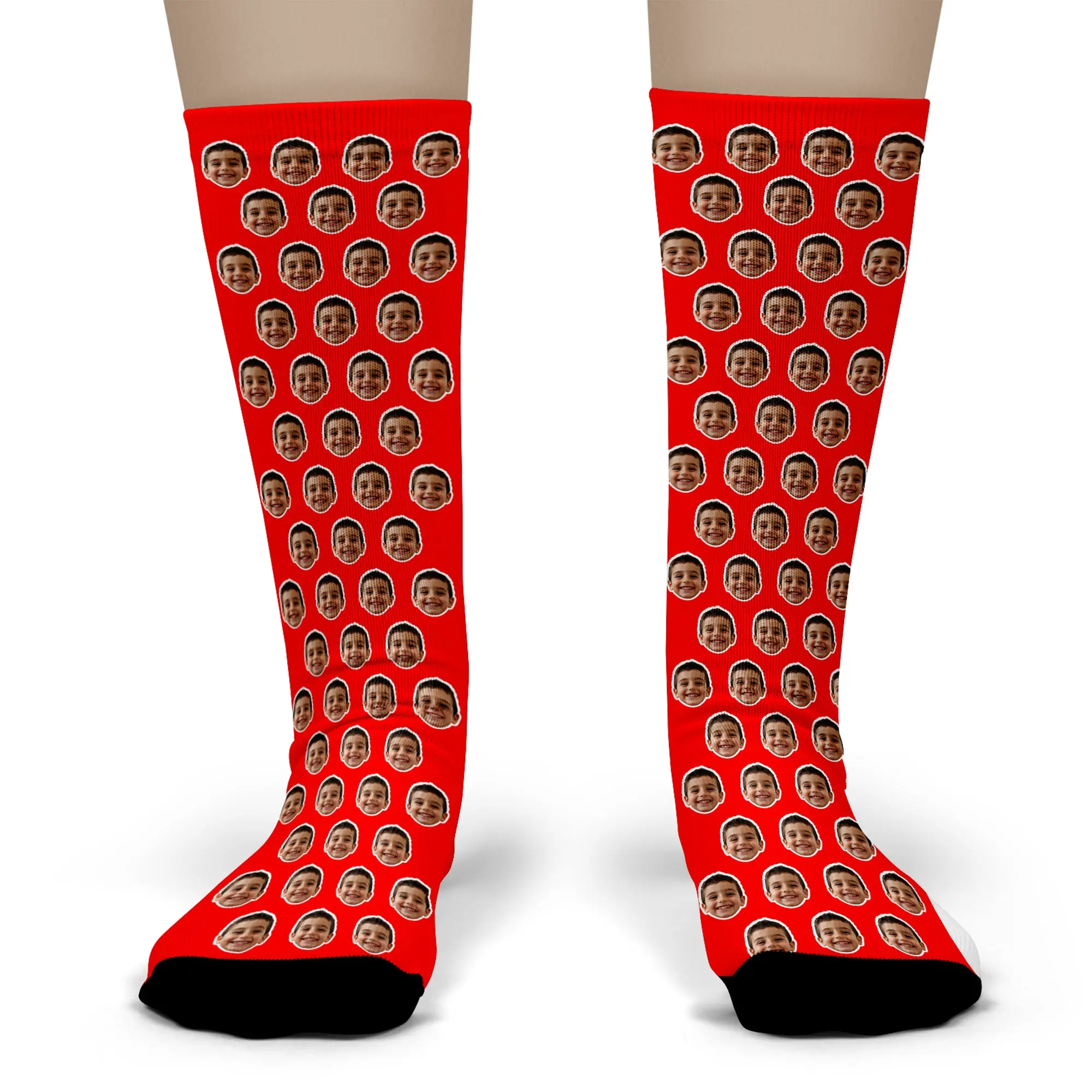 Personalized Custom Face Socks – Funny Gift for Men, Women & Couples