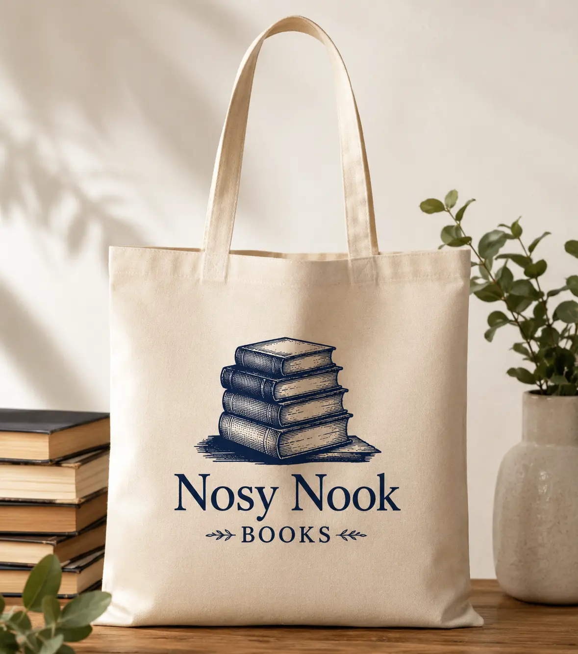 Nosy Nook Book Tote