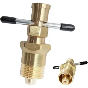 Professional-Grade Brass Olive  - Non-Damaging Ferrule Puller for NPT 1/2" & 3/4" Pipes | -Resistant Compression Ring Extractor | HVAC & Plumbing Essential