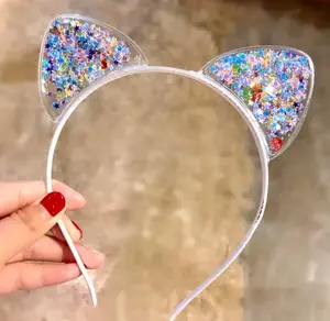 WHITE CAT EARS