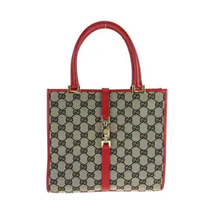 Pre-owned GUCCI Canvas Shoulder Bags Jackie GG Handbag
