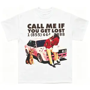Call Me If You Get Lost T-Shirt, Vintage Graphic Tee, Hip Hop Rap Aesthetic Shirt, Streetwear Unisex Tee