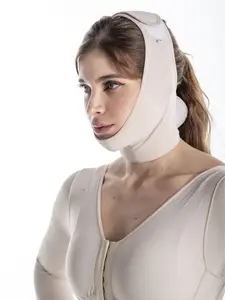 Adjustable Chin Compression Strap for Neck and Chin Support | Unisex Recovery Garment