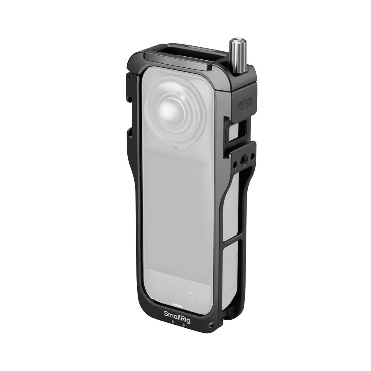SmallRig Silicone Camera Cage with Foldable Lens Cover and Mount, Essential Protection Accessory for Insta360 X5 Action Camera
