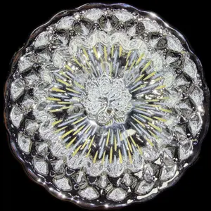 Silver Fireworks Nightlight Cup-Building Lantern-Crafts-Collectibles-Gifts-Handmade Products-Traditional Teacup-Ornaments