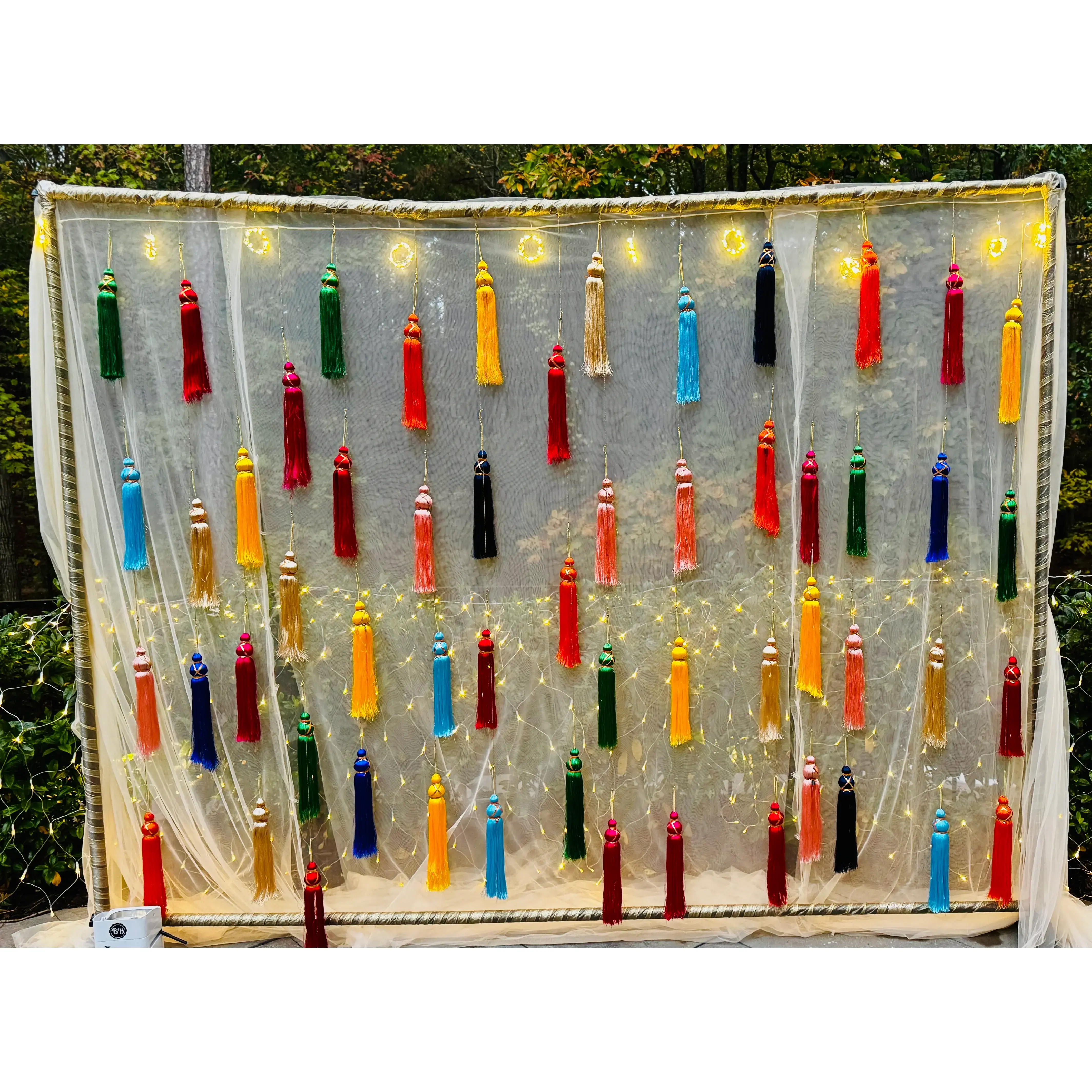 12" Long Tassels, Set of 8 (Assorted)