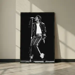 Michael Jackson Poster  Wall Art, Vintage Print for Sports Fans & Home Decor
