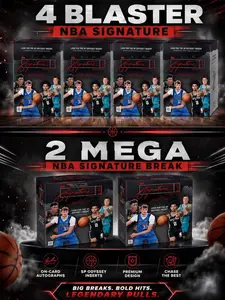 2026 NBA SIGNATURE BREAK 4 BLASTER AND 2 MEGA BOX