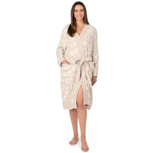 PAVILIA Premium Womens Plush Robe, Super Soft Fuzzy Bathrobe, Cozy Spa Robe with Pockets for Women