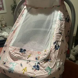 Minky Baby Car Seat Cover, 3 in 1 Carseat Cover, Soft and Breathable Carseat Cover for Infant, Baby Items, Newborn Necessities