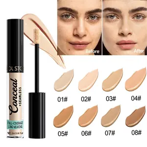 Long Lasting Concealer, Waterproof Concealer, Moisturizing Concealer, Full Coverage Flawless Makeup Cream, Makeup Product for Women & Girls, Base Blurring Foundation