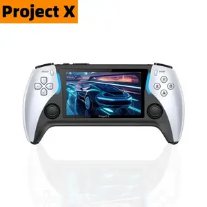 ProjectX Retro Gaming Console with Dual Monitors, Original Gameplay Experience, Dual Action Buttons, Classic Design for Nostalgic Fun - Protection