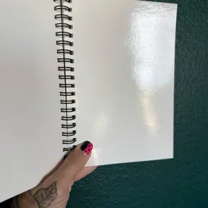 B6 Size Reusable sticker book - 50 sheets/100 pages