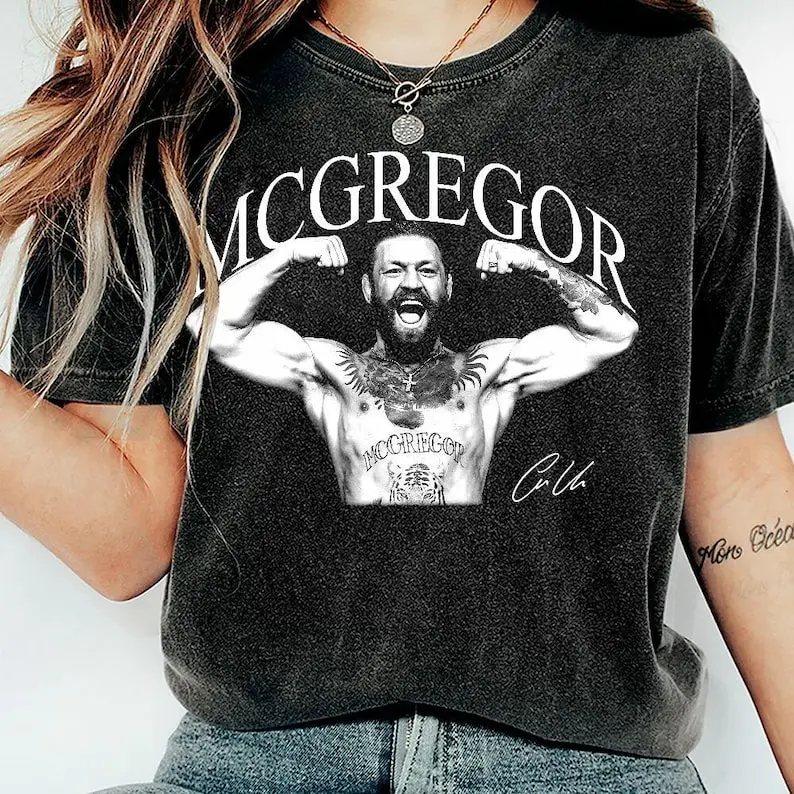 Connor Mcgregor The Notorious Fighter Vintage Shirt, Unisex Shirt