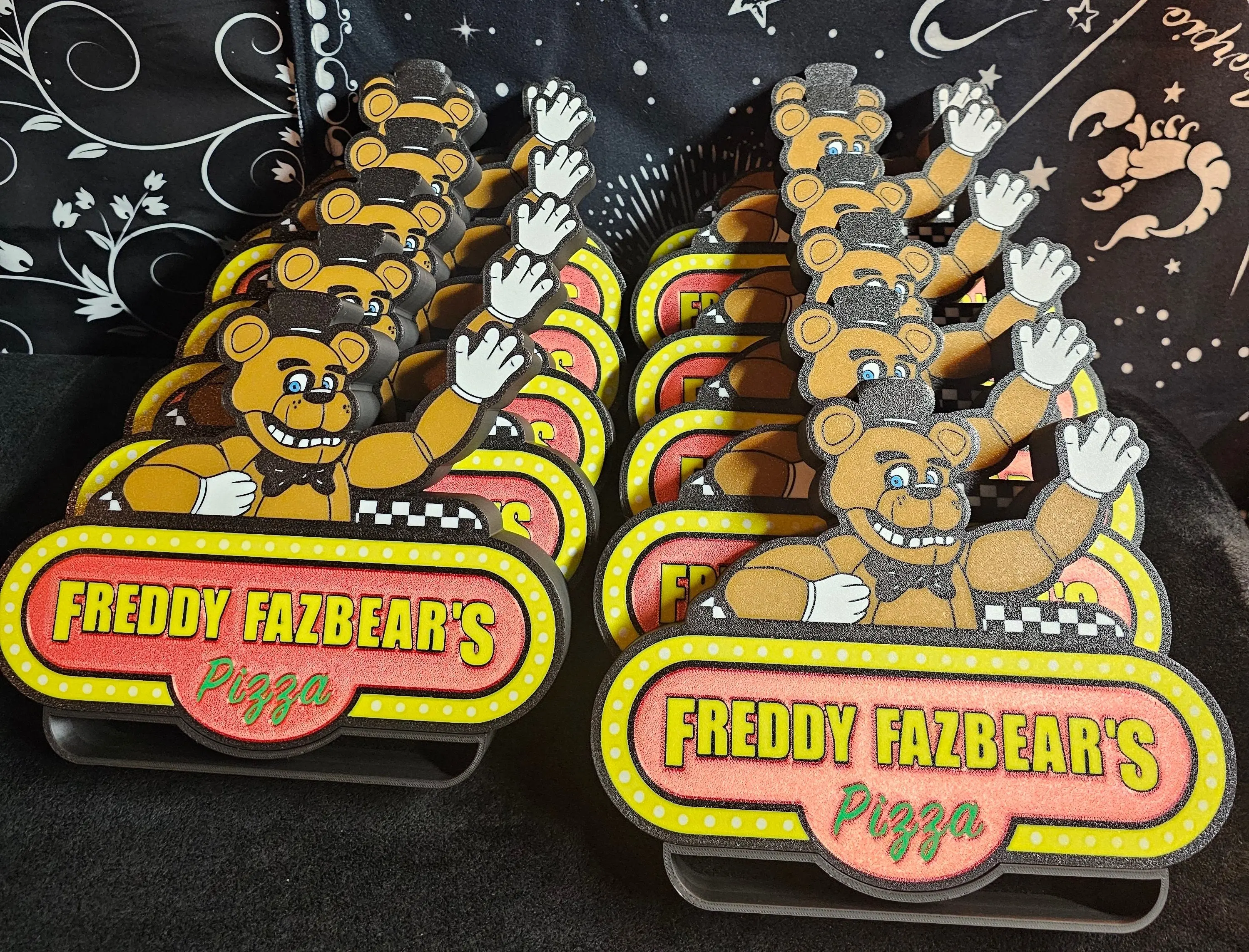 FNAF LED Light Box with Remote - 5 Nights at Freddy Fazbear Light