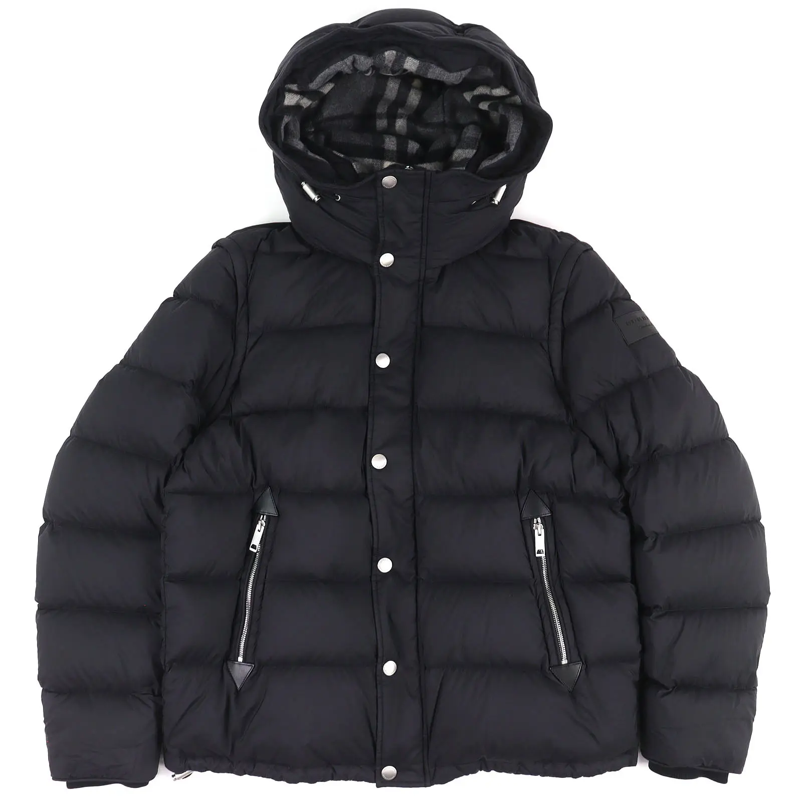 Pre-owned BURBERRY Nylon Small Leather Goods Down Hooded 2way Jacket