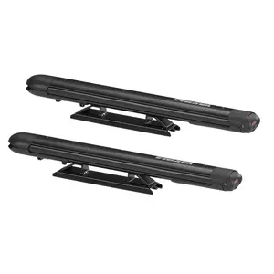 Yakima EXO SnowBank 5 Ski or 4 Snowboard Universal Mount Travel Roof Rack, Black