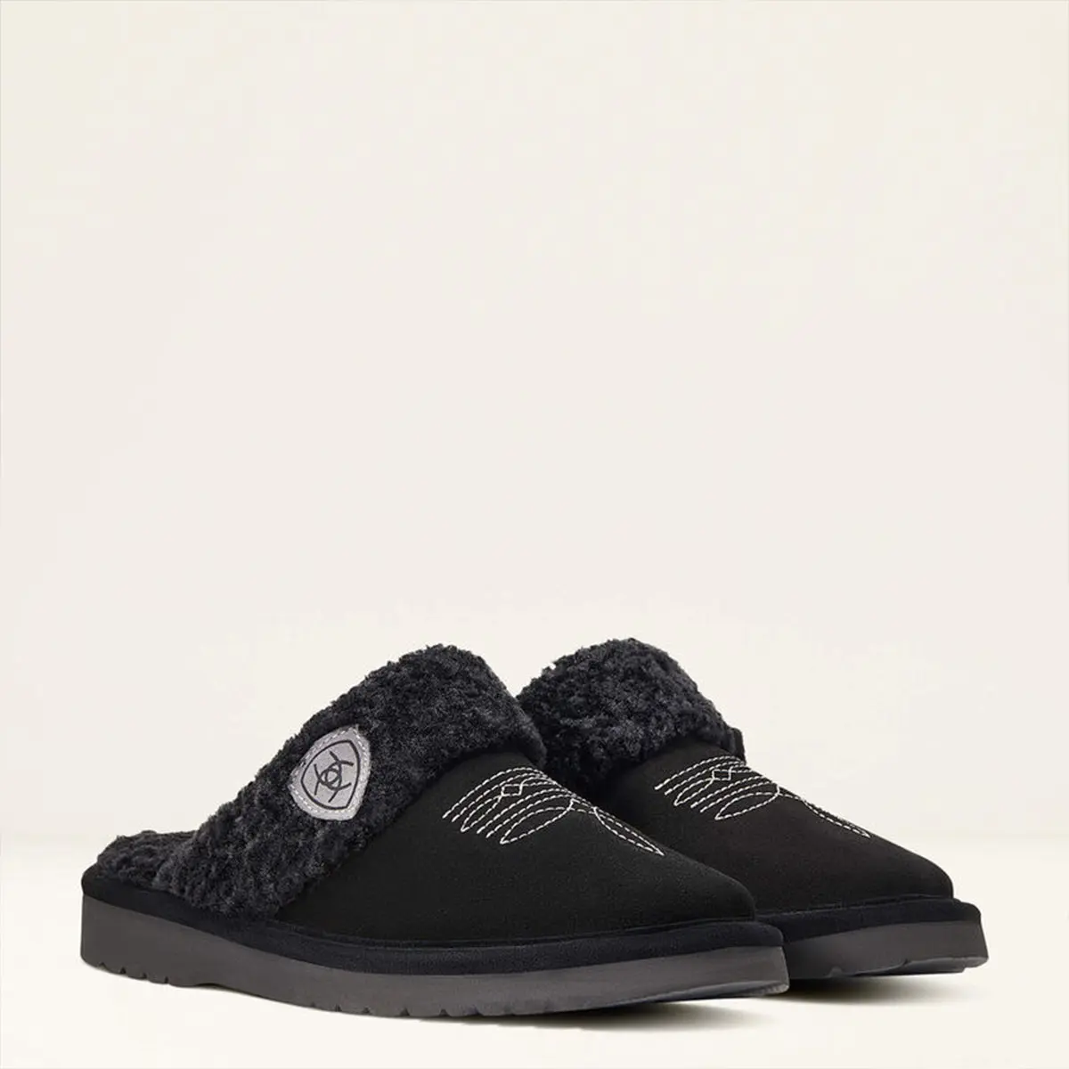 Ariat Women's Jackie Black Square Toe Slippers