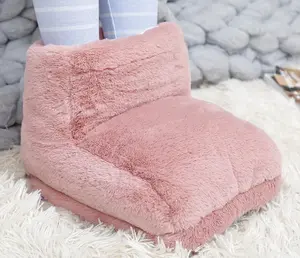 Luxurious Heated Fur Foot Cocoon