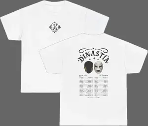Mask Logo Tour Dates T-Shirt, Dinastia Tour 2026 Merch, Peso Merch
