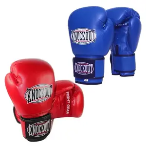 Knockout Fight Gear Kids Boxing Gloves 4 ,6 8 Onz for Boxing Kickboxing Muay Thai & MMA Training Sleek Black Unisex Design   . Gloves 4-6 onz (Kids 4 to 6 years Old . Gloves 8 onz for (kids 8 -10 years Old )