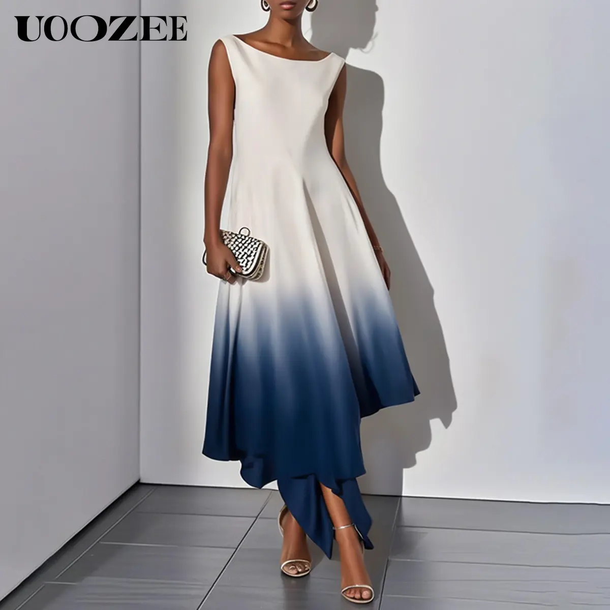 service dress air force UOOZEE Women Shawl Collar Split-Side Buttoned Party Evening Maxi Dress