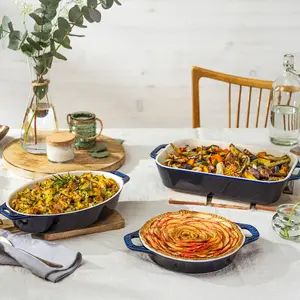 Staub 3-Piece Mixed Baking Dish Set