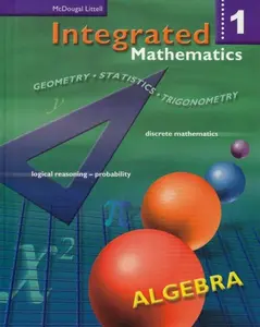 USED-McDougal Littell Integrated Math: Student Edition Book 1 2002 by MCDOUGAL LITTEL (Hardcover)