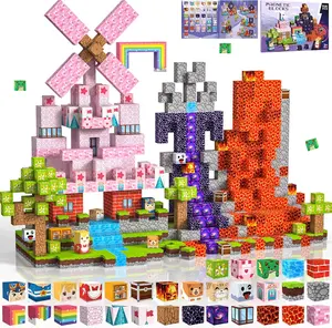 Magnetic Blocks 150 PCS Magnetic Building Blocks, 3+ STEM Montessori Sensory Toys, Magnetic Cube for for 3 4 5 6 7 8 9 10 11 12 8-12 Years Old Boys & Girls Birthday Gifts