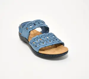 Clarks Collection Leather Sandals -Laurieann Lily