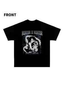Vintage "Phantom Troupe" Hunter x Hunter Chrollo Lucilfer Tee ,Black Casual Anime Wear,Men's & Women's Oversized Top,Summer T-shirt,Vintage T-shirt,Graphic T-shirt,Heavyweight T-shirt