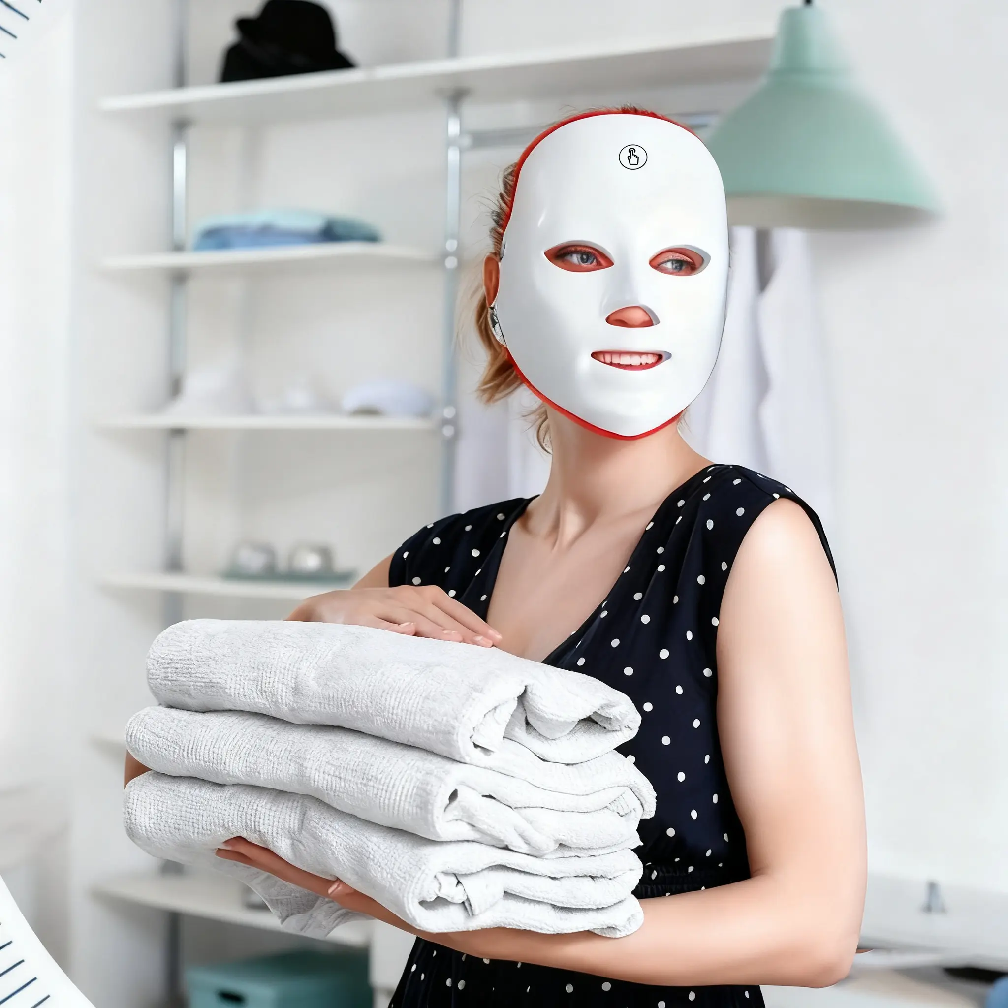 2026 New LED Light Therapy Mask, 7 Color LED Facial & Neck