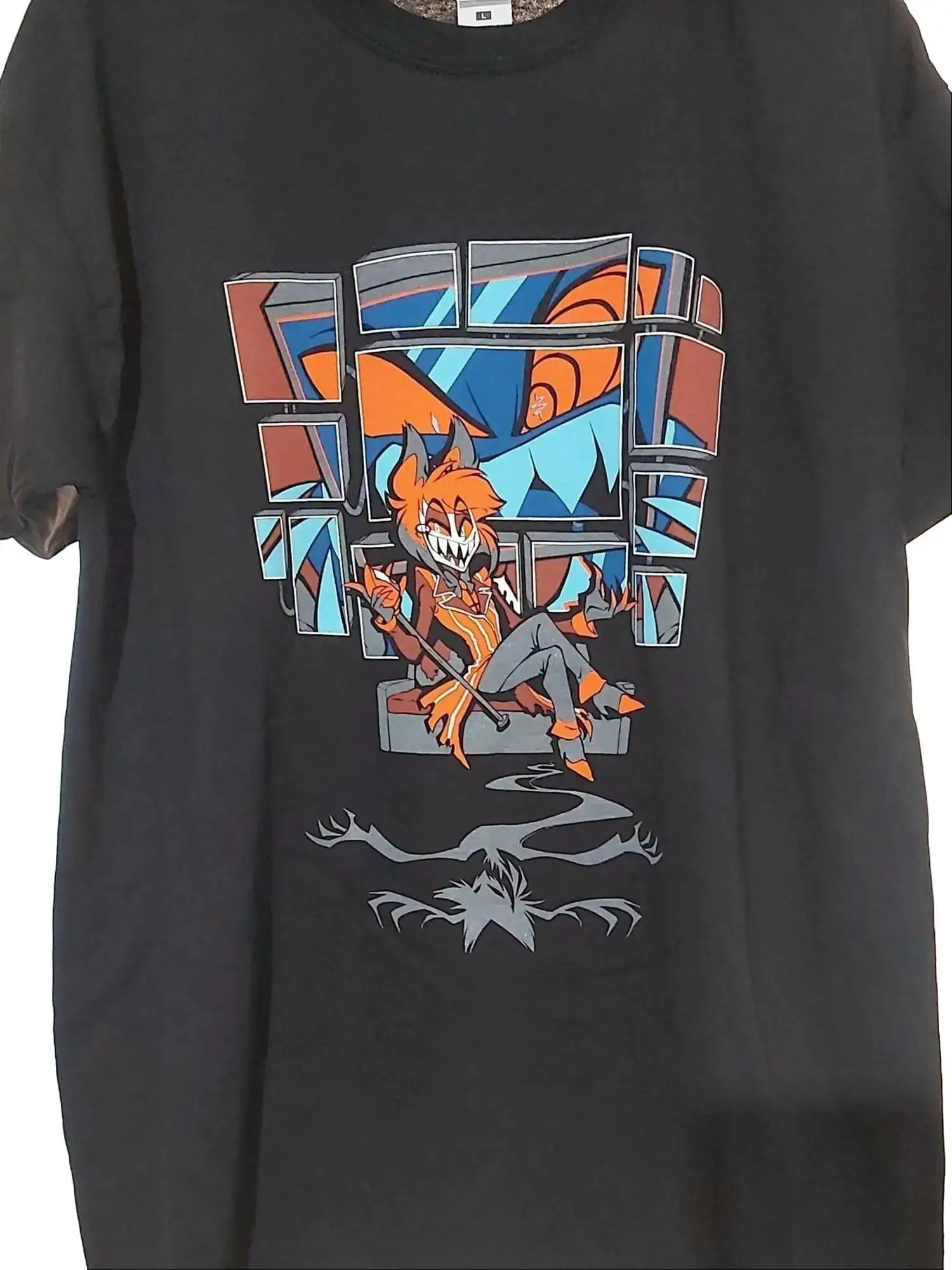 Alastor and Vox T-Shirt - HAZBIN HOTEL Unisex Shirt, Fashion Cotton, Full Colors, Full Sizes, For Men, For Women
