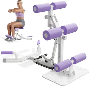 【live only】 Feierdun DQ2 Upgraded Deep Squat Machine, Adjustable Glutes workout for Home Gym Workout Training, Sit Up Machine for Abs and Muscle Building, Abdominal bench, Push Up Fitness Equipment, TikTokShopBlackFriday