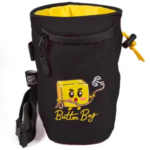 Nips and Randy Butter Bag Chalk Bag for Rock Climbing and Bouldering