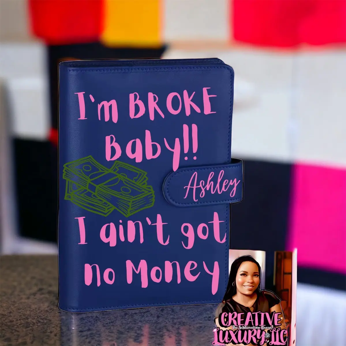 “I’m BROKE” Personalized A6 Budget Binder “I’m BROKE” Personalized A6 Budget Binder
